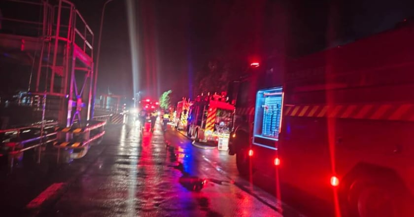 核二廠舊倉庫凌晨火警 台電、核安會：無輻射外洩疑慮