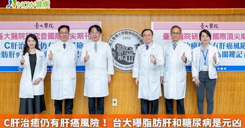 C肝治癒仍有肝癌風險! 台大曝脂肪肝和糖尿病是元凶