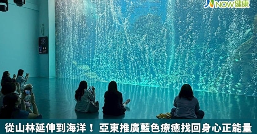 從山林延伸到海洋! 亞東推廣藍色療癒找回身心正能量