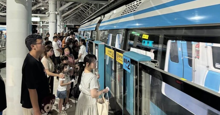 捷運三鶯線8/1起延長試營運至晚間10時 免費搭乘延至8月底