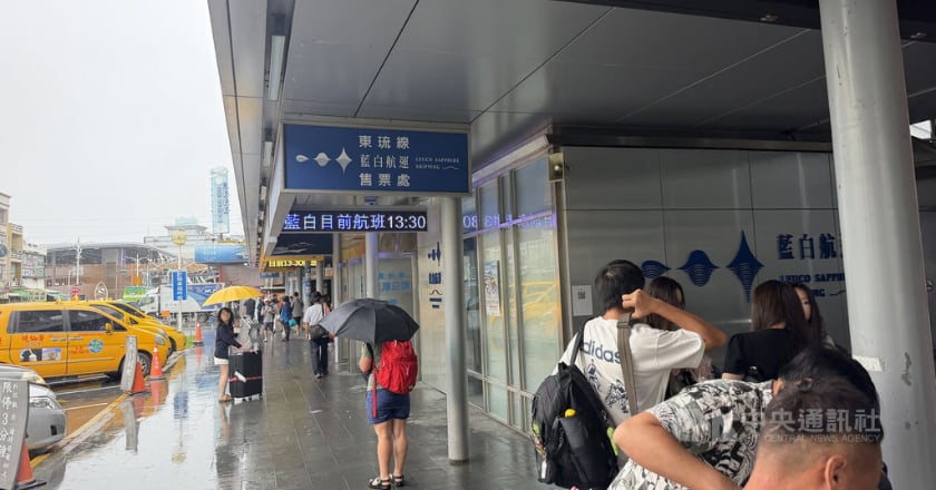 颱風沙德爾逼近 桃機26日16航班取消 海運9航線57航次停航