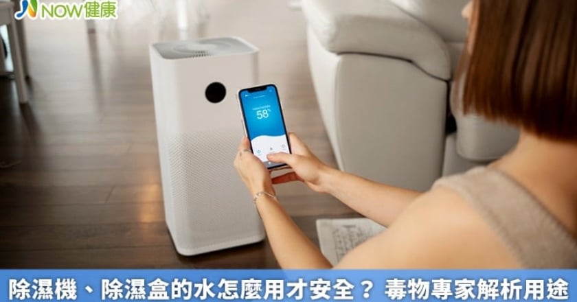 除濕機、除濕盒的水怎麼用才安全? 毒物專家解析用途