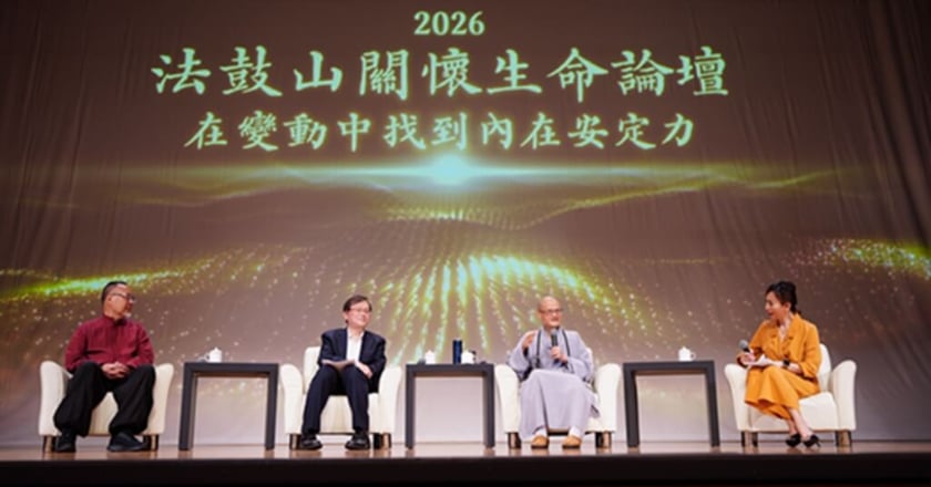莊人祥罕談罹癌歷程 皈依法鼓山：用「寬和」超越恐懼