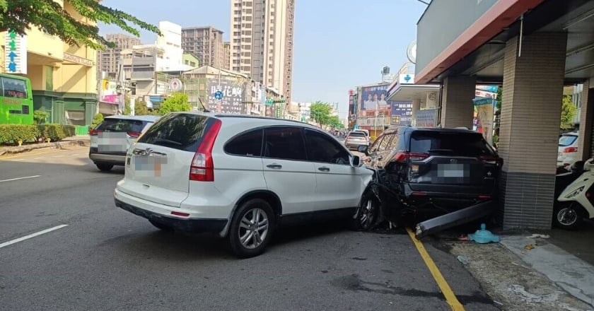 台中休旅車失控撞路邊車 駕駛肇逃辯：太累想休息
