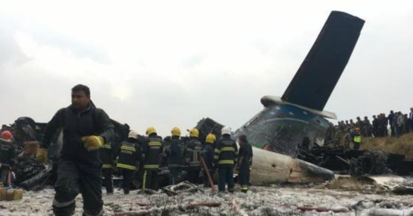 客機墜毀尼泊爾機場 至少49人罹難