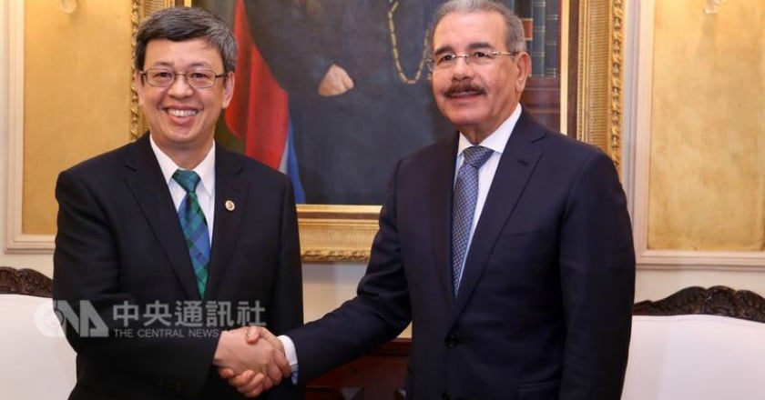 陳建仁訪多明尼加 邀請多國總統訪台