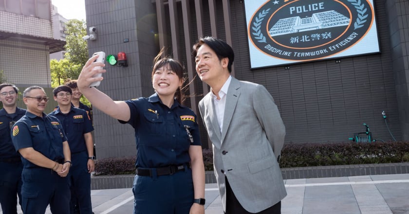 警察節將至 賴清德慰勉基層員警承諾持續充實資源