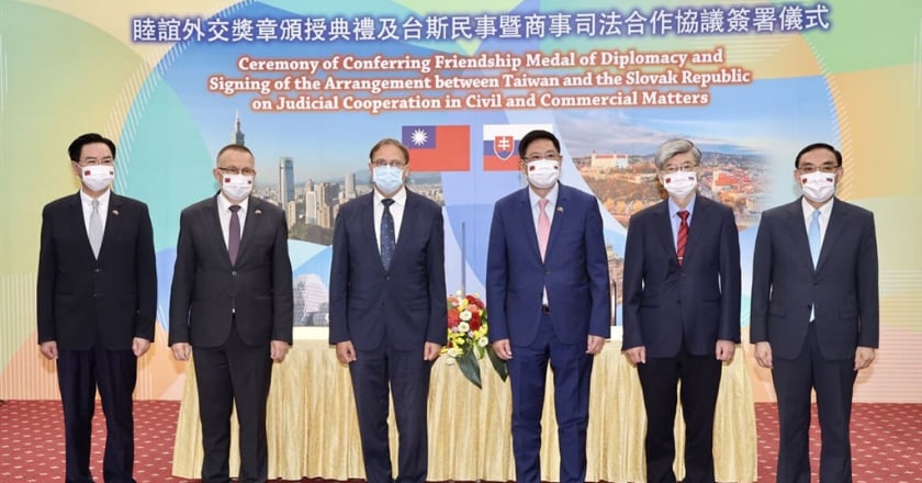 歐盟第一國 台灣與斯洛伐克簽署民事暨商事司法合作協議
