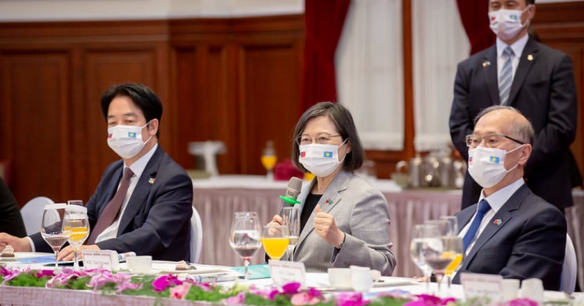台帛元首國宴 蔡英文讚惠恕仁：國際領袖模範