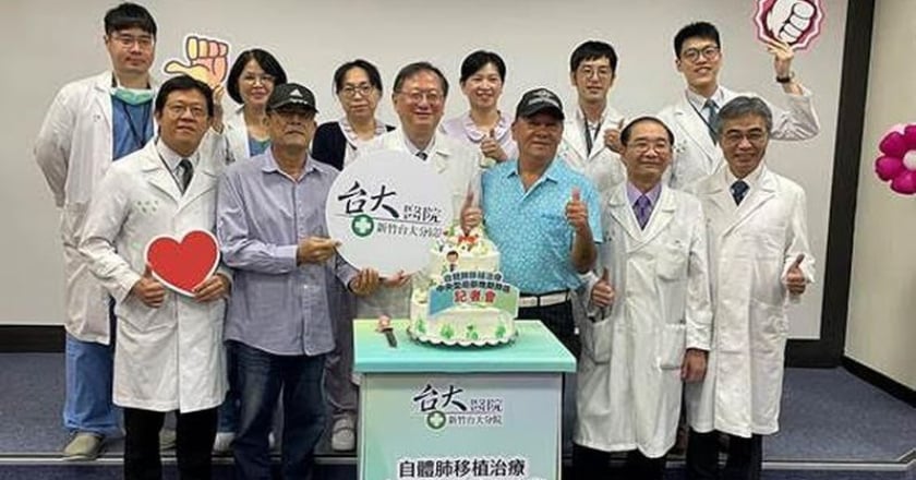 新竹臺大完成首例「自體肺移植治療」保全肺功能 成果登國際期刊