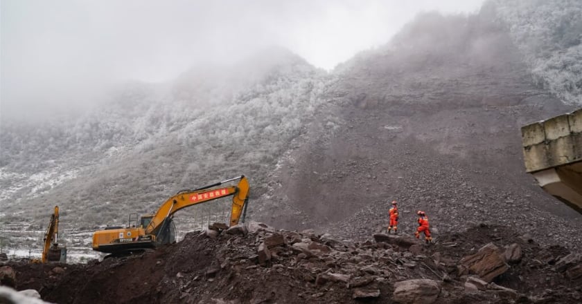 雲南土石流44人被埋 官方證實全數罹難