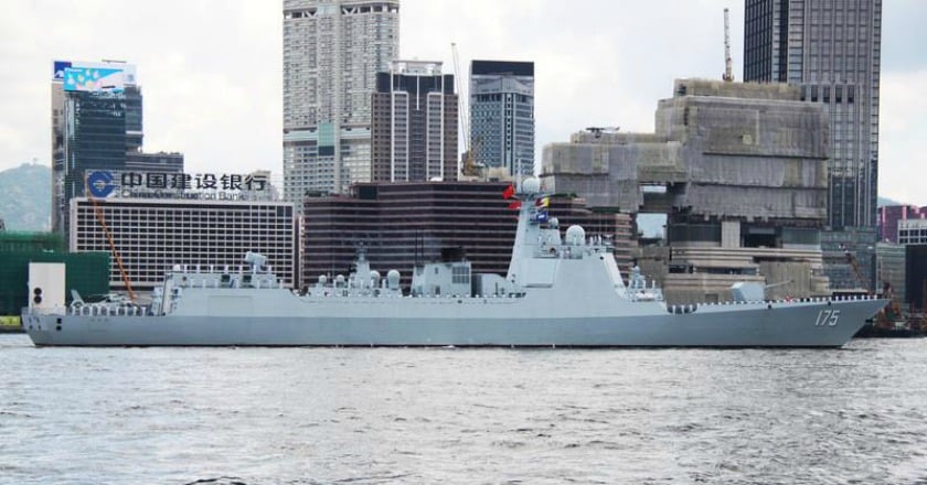 結束5天訪問 陸遼寧艦編隊11日上午離港