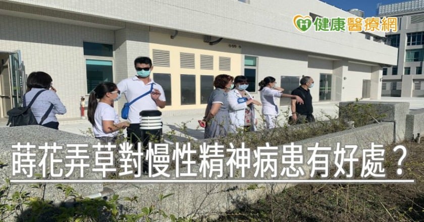 蒔花弄草對慢性精神病患有好處？　醫：有助穩定身心靈