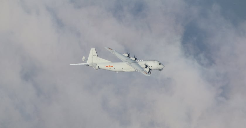 傳解放軍機闖東沙島領空 空軍司令部否認