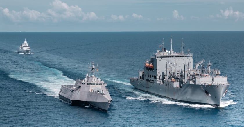 美國荷蘭南海聯合軍演 致力維護印太穩定與航行自由