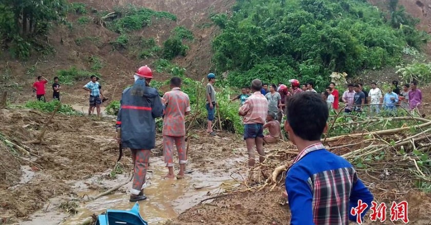 孟加拉東南部暴雨土石流 至少134死