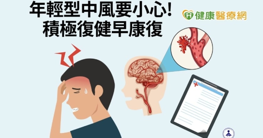 中風年輕化! 青壯年族群積極復健成效佳