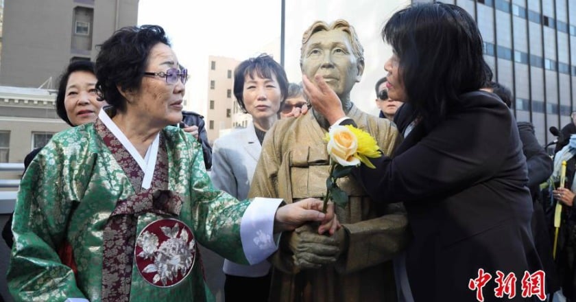 舊金山受贈慰安婦像 大阪宣布斷絕姐妹市關係