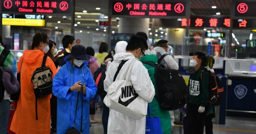 防肺炎病例移入 中國28日起禁止外國人入境