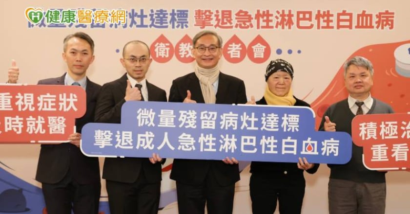 6旬婦急性血癌復發! 積極治療助微量殘留病灶陰性達標