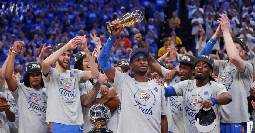 NBA雷霆打爆灰狼 睽違13年晉級總冠軍賽 SGA奪西冠MVP