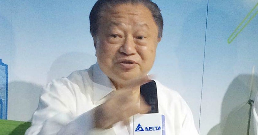 台達電創辦人鄭崇華：不投給不漲電價的人
