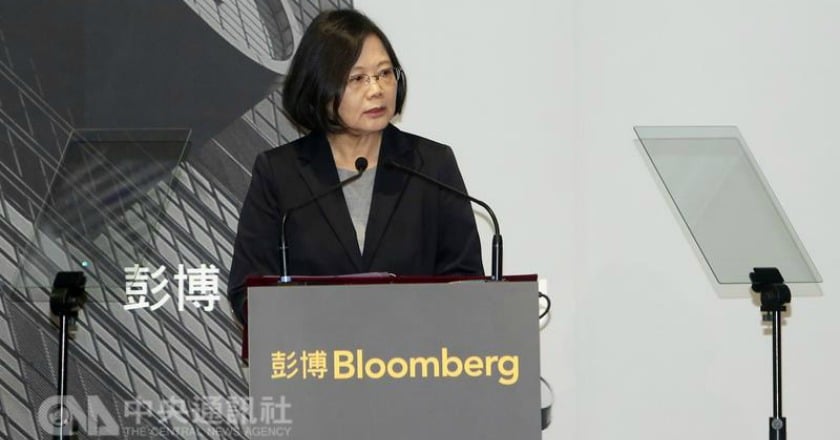 蔡英文促結構性改革 盼助台灣走出經濟困境