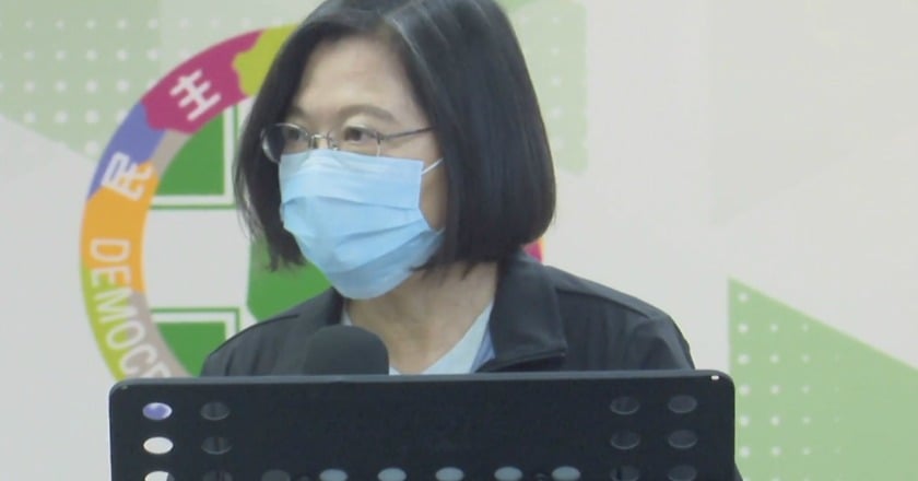 駁「交換說」 蔡英文：放寬美豬牛符合總體戰略目標