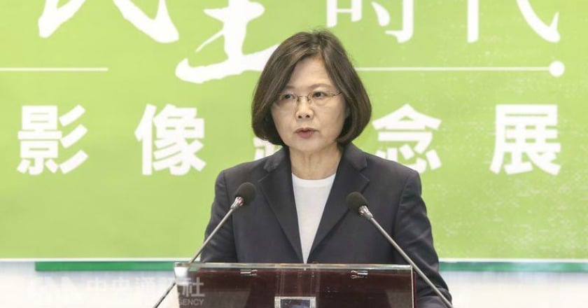 影像展重回美麗島 蔡英文：讓火把繼續傳遞下去