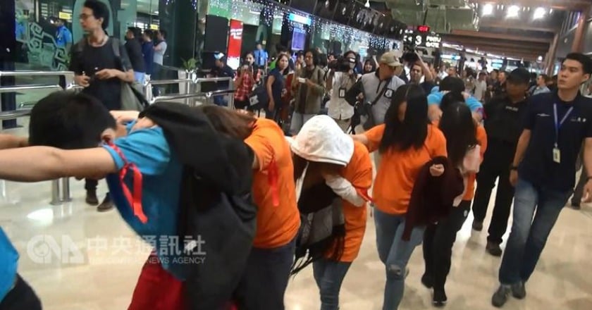 22名詐騙台嫌遭印尼遣陸 外交部遺憾