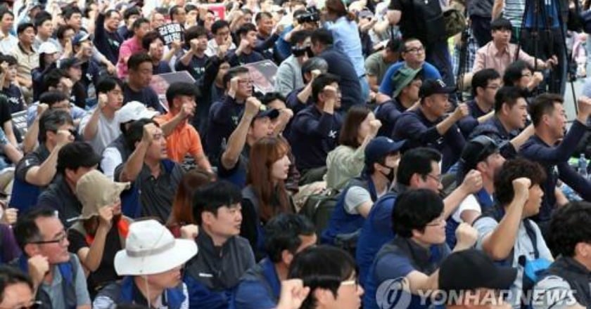韓國2大媒體聯合大罷工 要求朴槿惠政府任命社長離職
