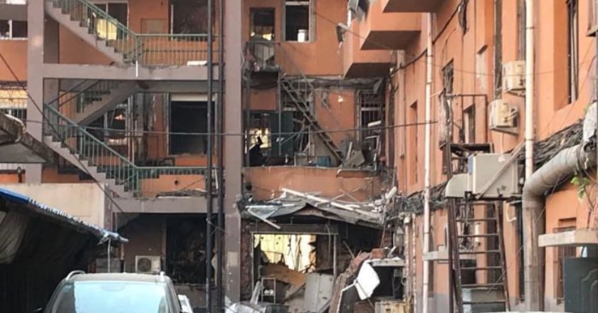 中國瀋陽市住商大樓瓦斯氣爆 已知3死逾30傷
