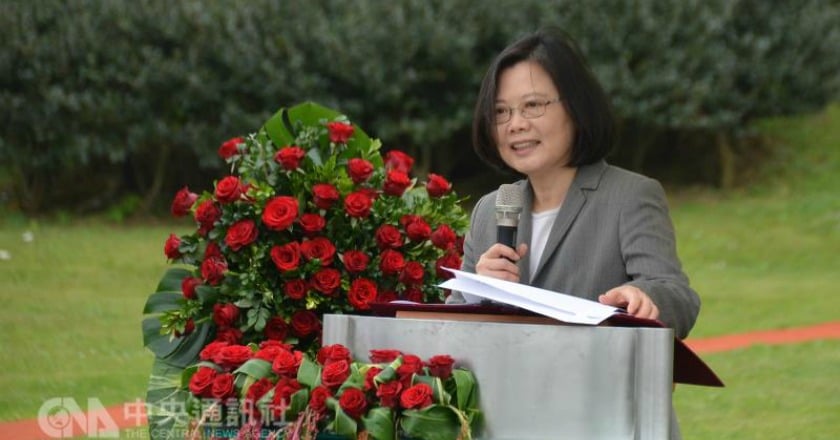 言論自由日紀念鄭南榕 蔡英文:堅持民主正義