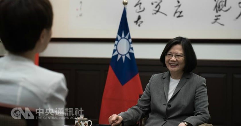 接受路透社專訪 蔡英文:不排除再致電川普