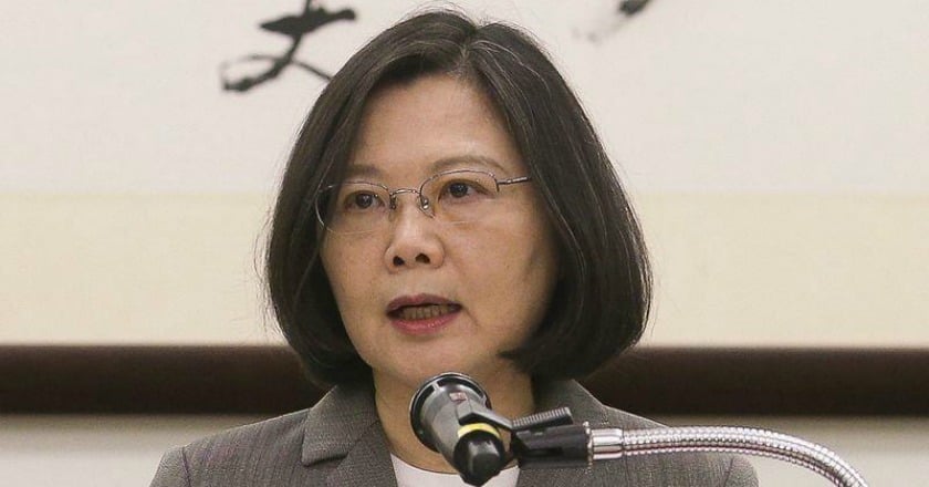 蔡英文：台灣民主只會向前 絕對不會後退