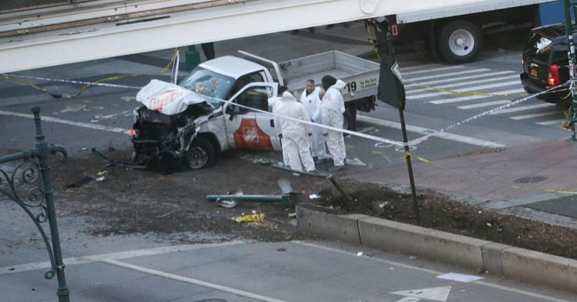 紐約曼哈頓卡車撞路人釀8死多傷 定調恐攻