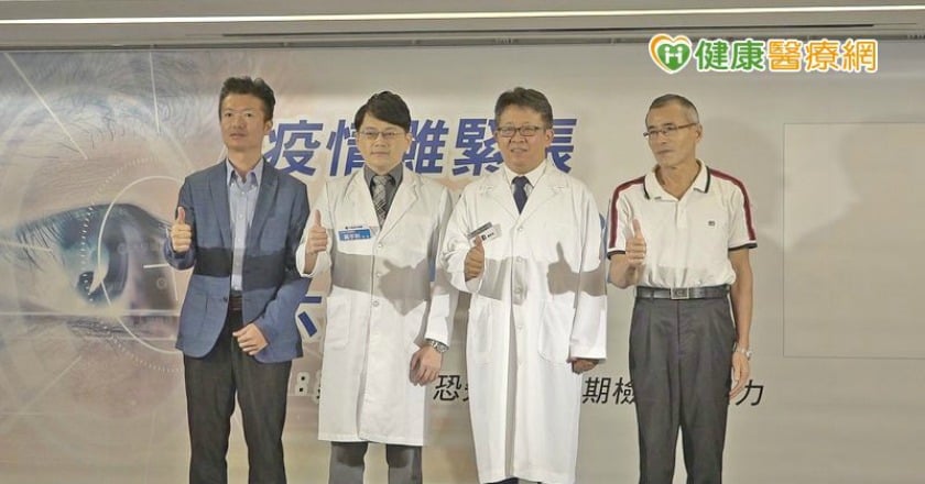 六旬翁飛蚊滿天飛！　視網膜破洞險釀永久視力缺損