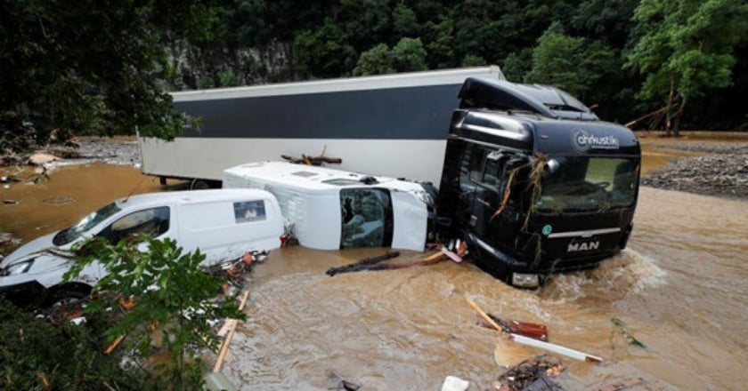 暴雨洪水襲西歐 德國已有逾80人喪命