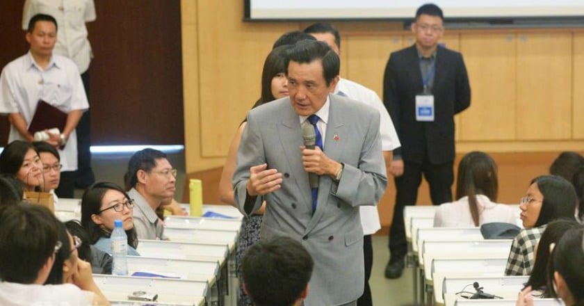 中華民國首都在哪? 馬英九:就在這裡,台北
