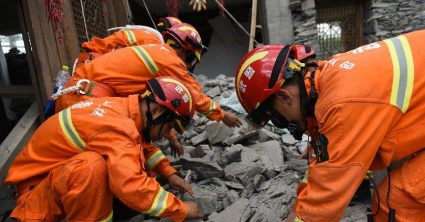 九寨溝強震搜救工作基本結束 25死525人傷
