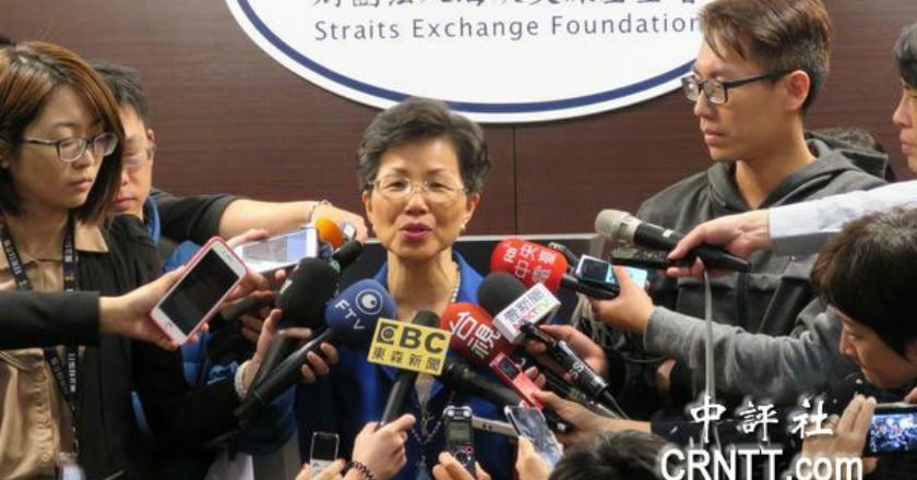 張小月出任海基會董座 盼會陳德銘