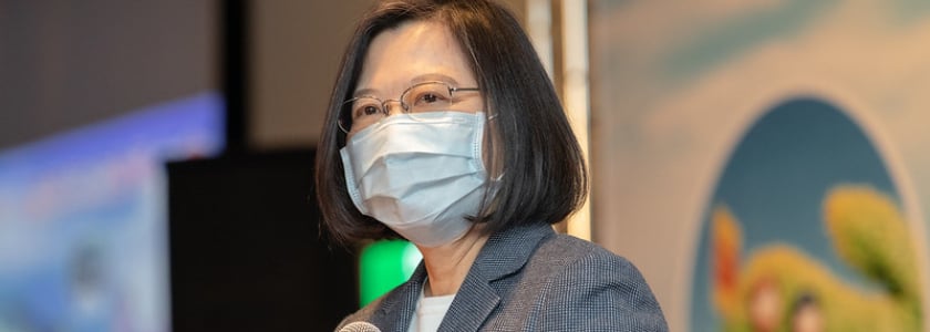 蔡總統信任度竟比滿意度下滑幅度數大
