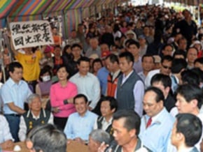 彰化拒國光 總統要赴會聽民意