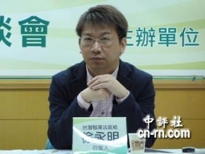 徐永明：強打唯一支持　蔡優勢持續增強