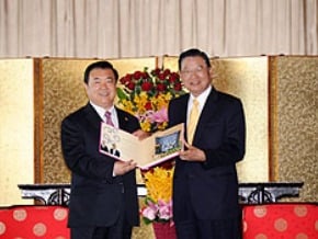 安徽省長王三運拜會江丙坤