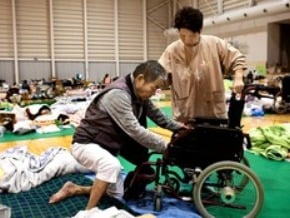 日本災民患病人數激增