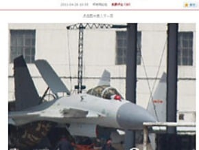 中國製殲15戰機曝光