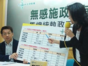 台灣智庫民調 馬執政3年不滿度度逾5成5