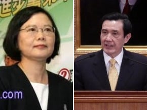 旺報民調 馬35％ 蔡27％