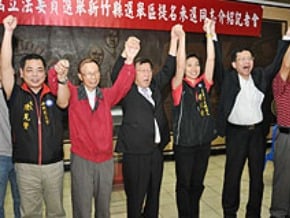 徐欣瑩獲提名 藍籲團結勝選